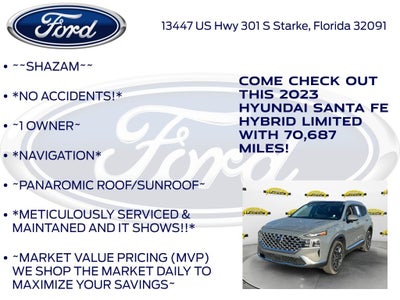 2023 Hyundai Santa Fe Hybrid Limited