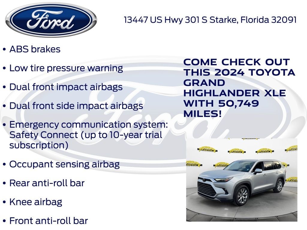 2024 Toyota Grand Highlander XLE