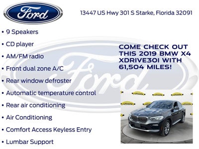 2019 BMW X4 xDrive30i