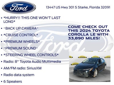 2024 Toyota Corolla LE