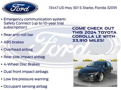 2024 Toyota Corolla LE