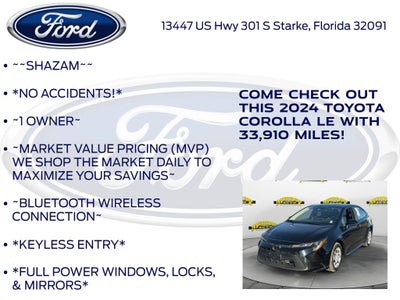 2024 Toyota Corolla LE