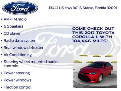 2017 Toyota Corolla L
