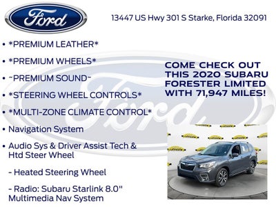2020 Subaru Forester Limited
