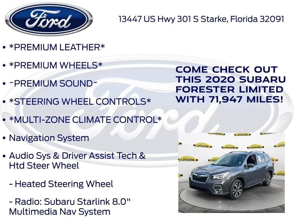 2020 Subaru Forester Limited