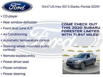 2020 Subaru Forester Limited