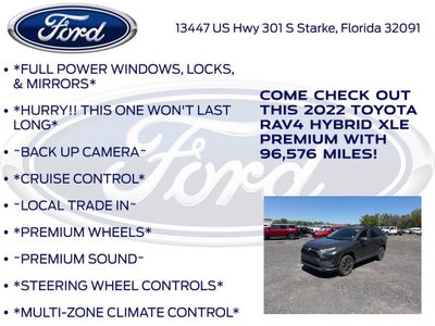 2022 Toyota RAV4 Hybrid XLE Premium