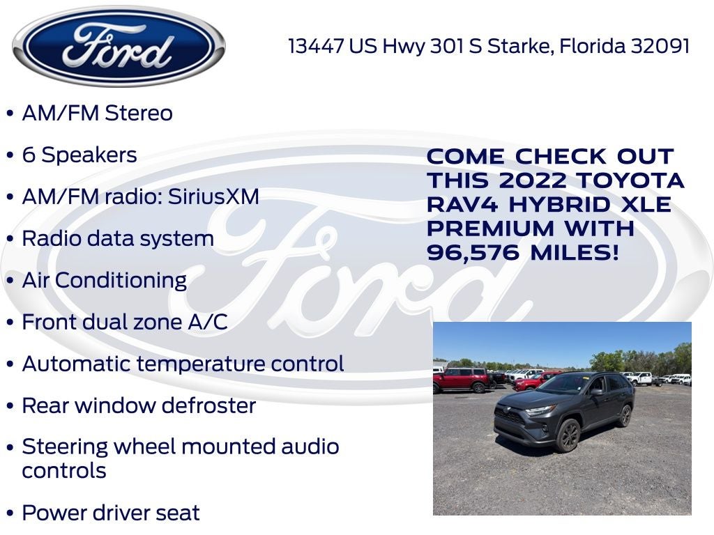 2022 Toyota RAV4 Hybrid XLE Premium