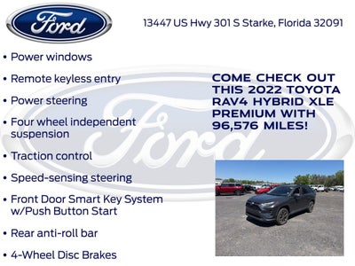 2022 Toyota RAV4 Hybrid XLE Premium