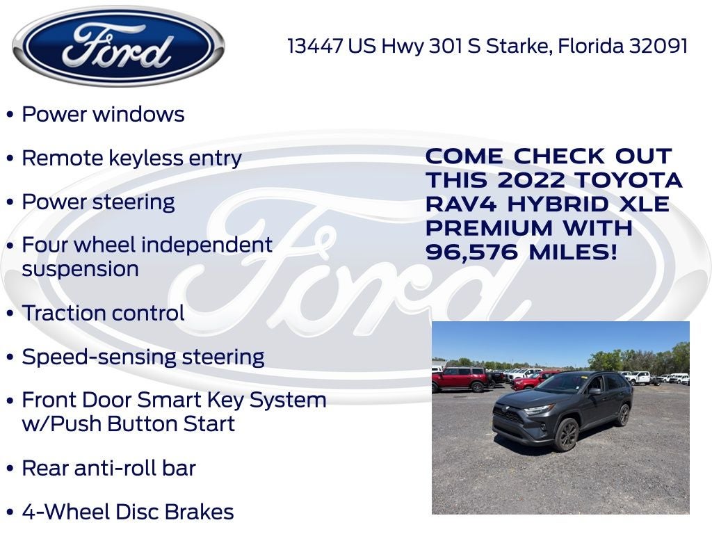 2022 Toyota RAV4 Hybrid XLE Premium