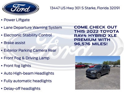 2022 Toyota RAV4 Hybrid XLE Premium