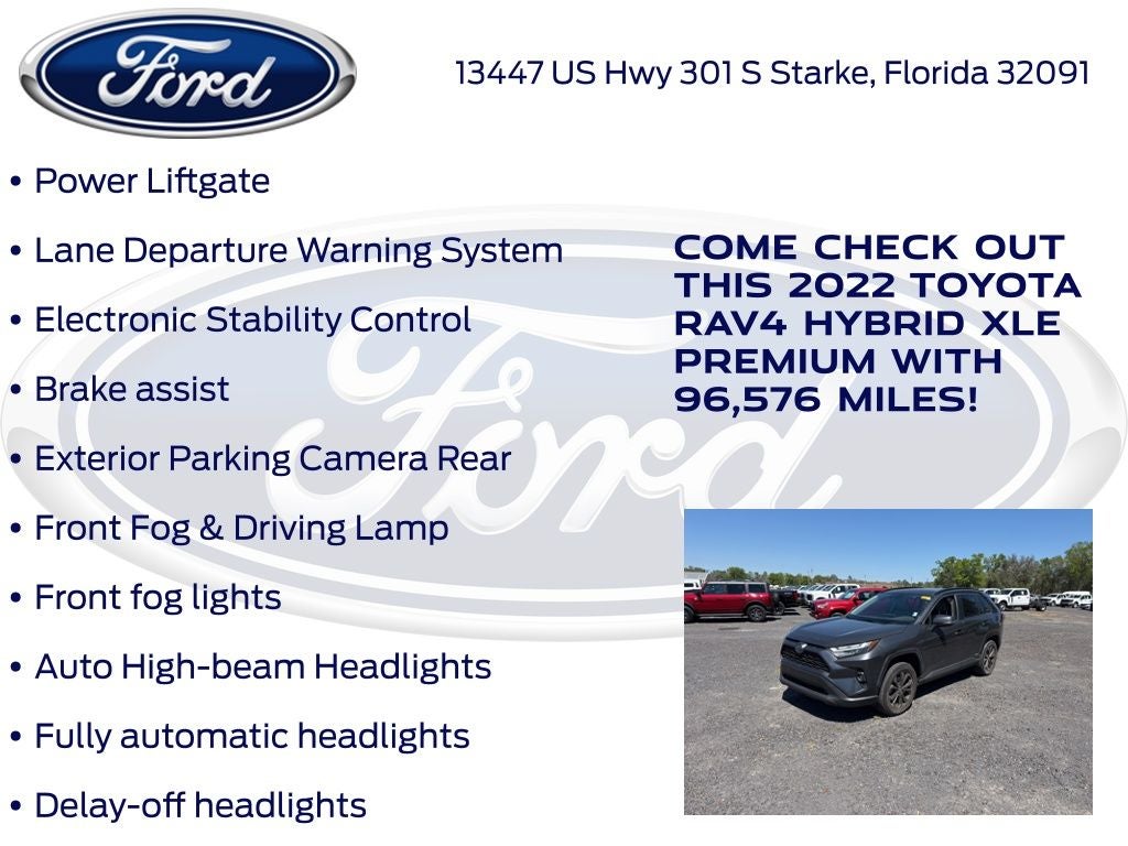 2022 Toyota RAV4 Hybrid XLE Premium