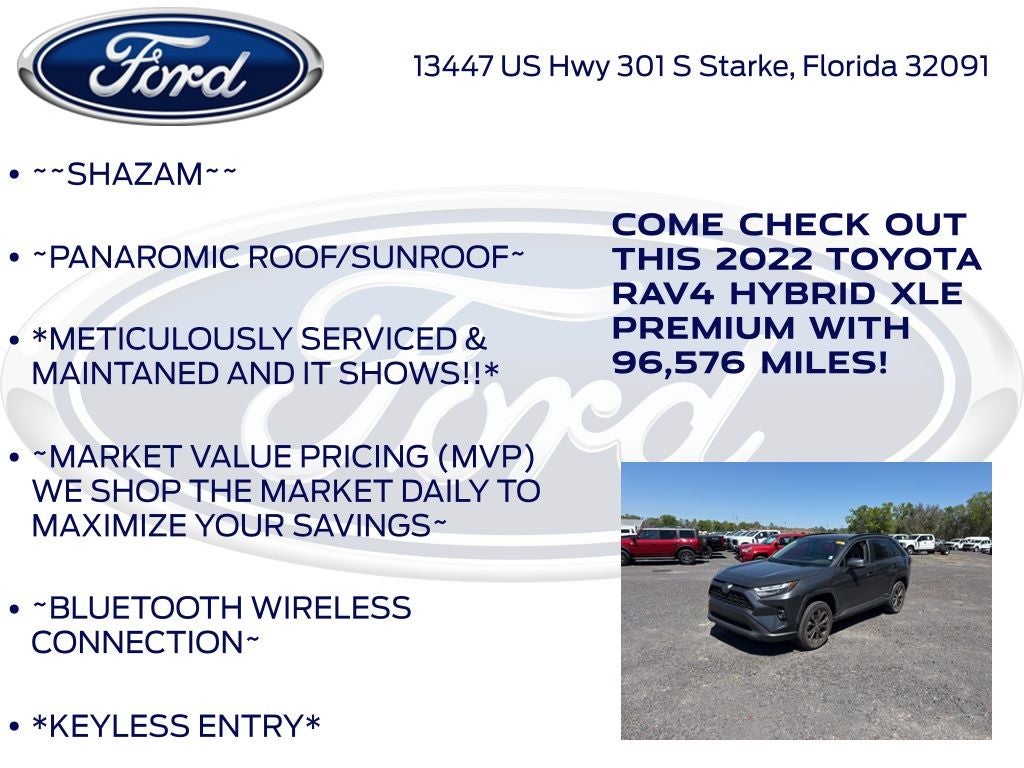 2022 Toyota RAV4 Hybrid XLE Premium