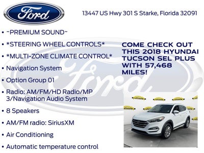 2018 Hyundai Tucson SEL Plus
