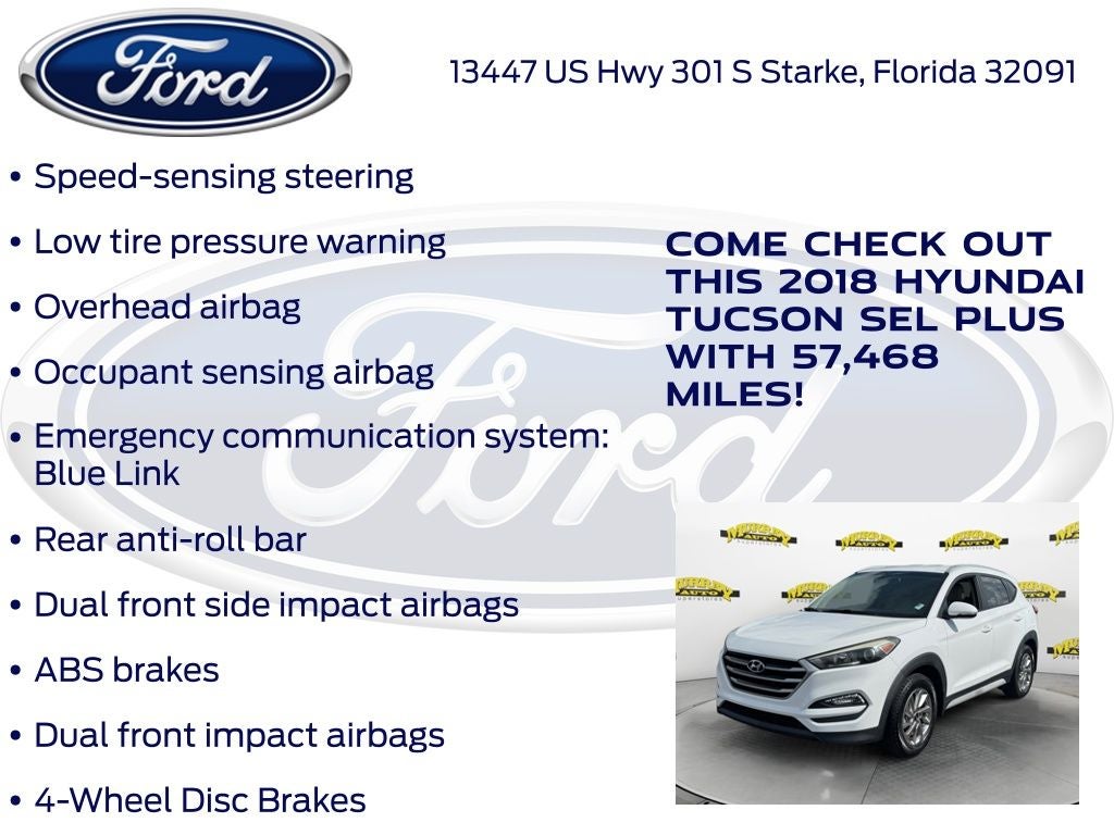 2018 Hyundai Tucson SEL Plus