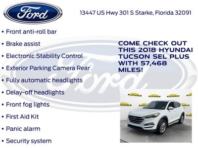 2018 Hyundai Tucson SEL Plus