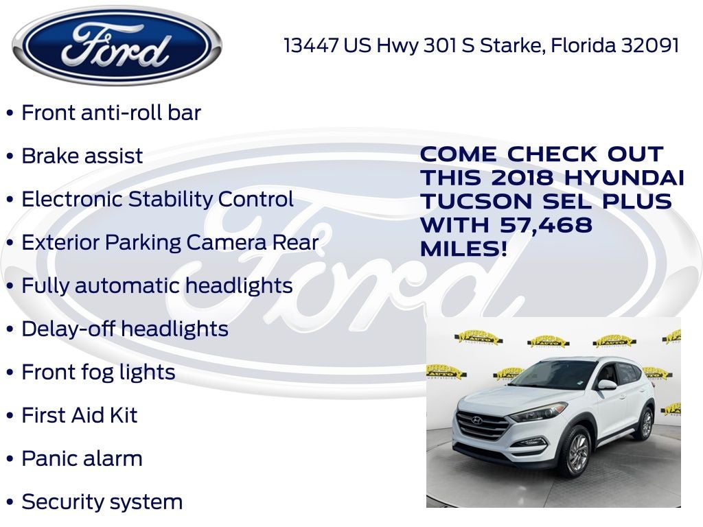 2018 Hyundai Tucson SEL Plus