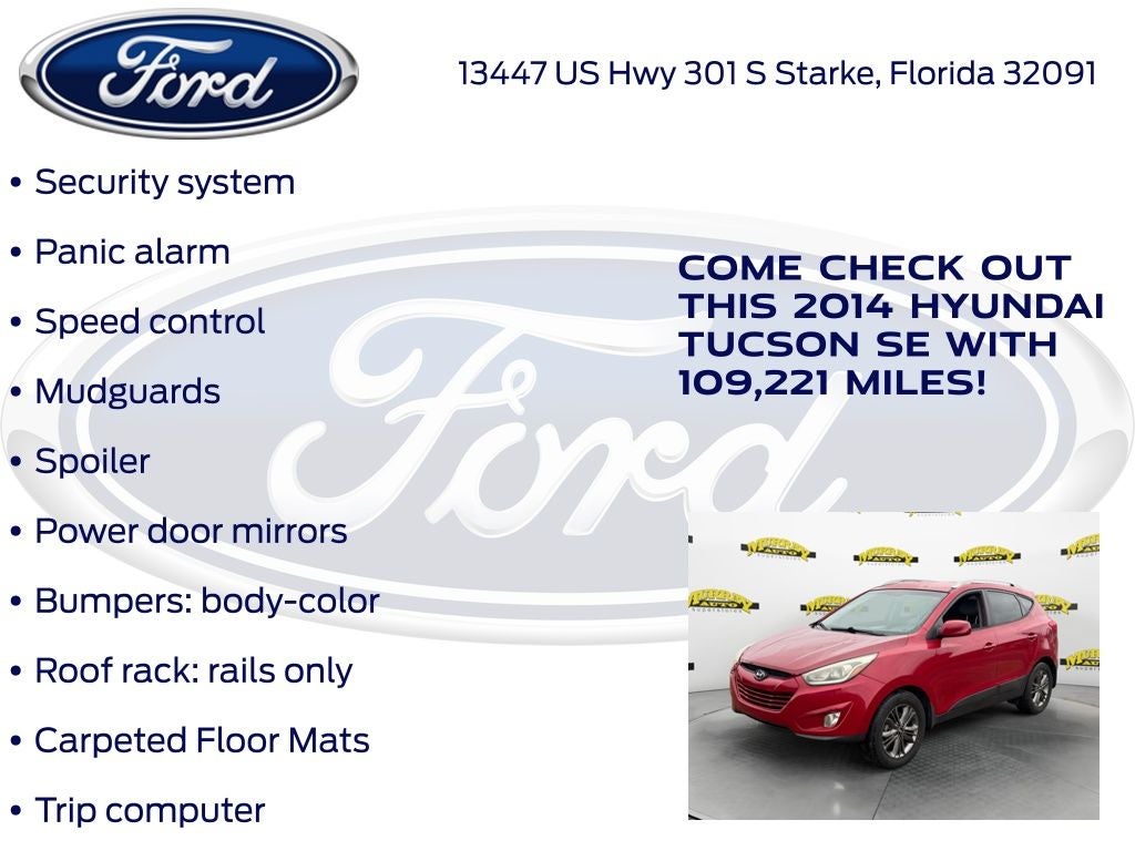 2014 Hyundai Tucson SE