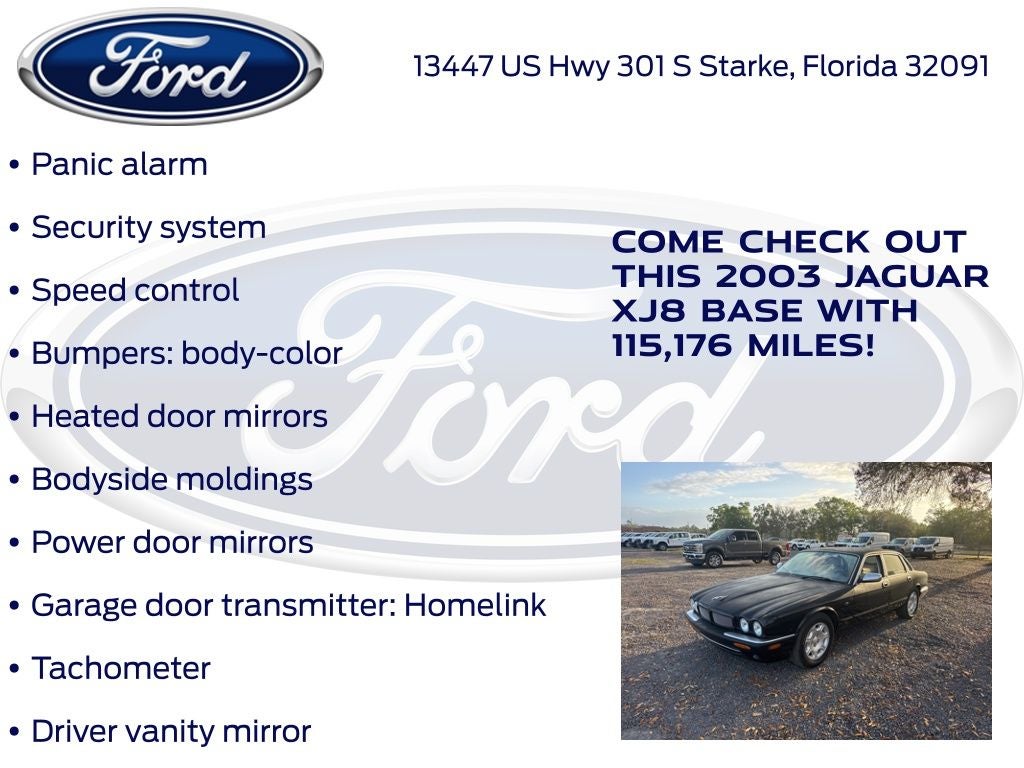 2003 Jaguar XJ8 Base