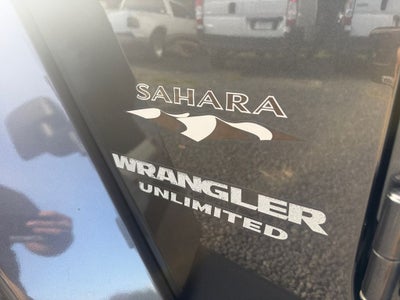 2017 Jeep Wrangler Unlimited Sahara 4x4