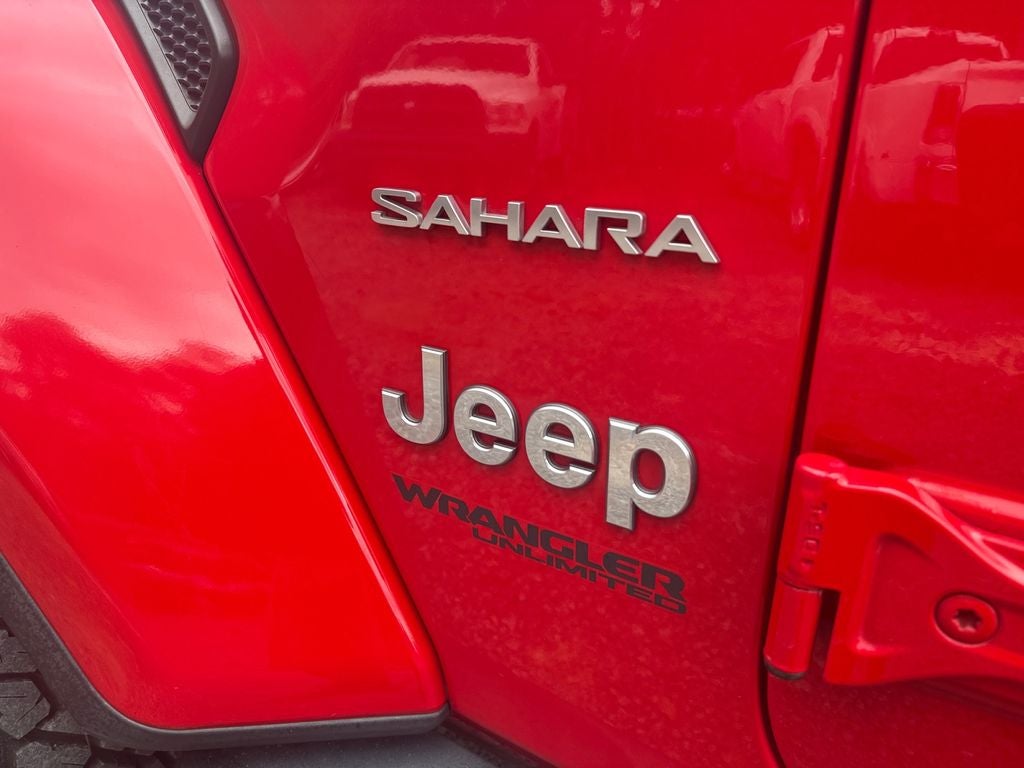 2018 Jeep Wrangler Unlimited Sahara 4x4