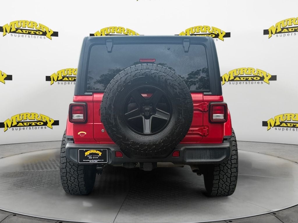 2018 Jeep Wrangler Unlimited Sahara 4x4