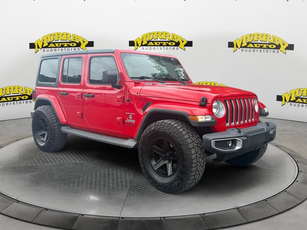 2018 Jeep Wrangler Unlimited Sahara 4x4