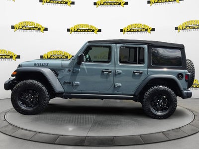 2024 Jeep Wrangler 4-Door Willys 4x4