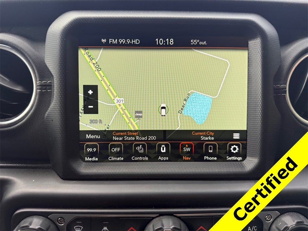 2022 Jeep Gladiator Overland 4x4