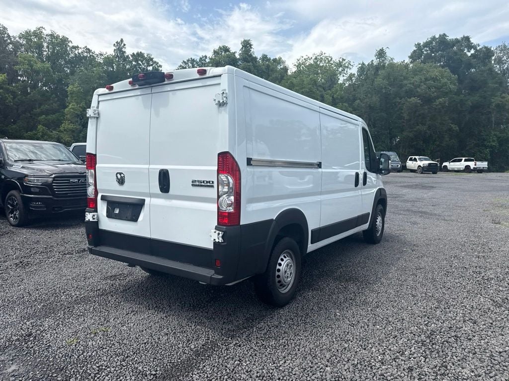 2025 RAM ProMaster 2500 Cargo Van Tradesman Low Roof 136' WB w/Pass Seat