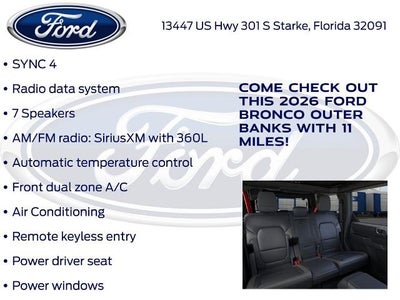 2026 Ford Bronco Outer Banks®