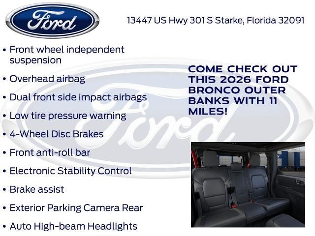 2026 Ford Bronco Outer Banks®