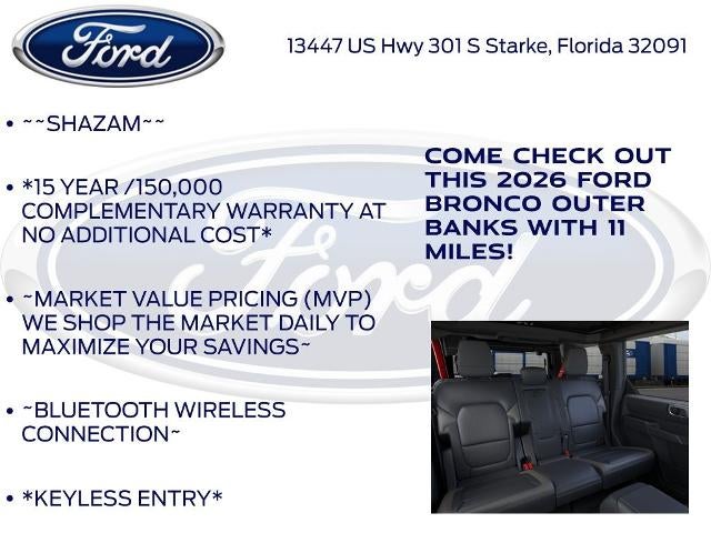 2026 Ford Bronco Outer Banks®