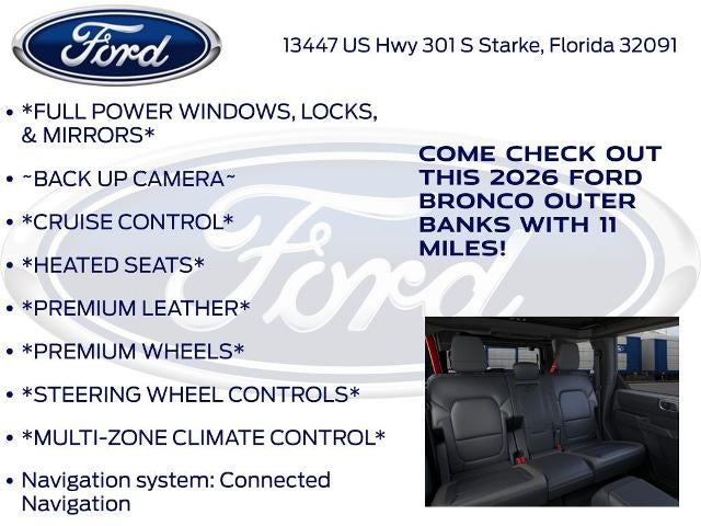 2026 Ford Bronco Outer Banks®