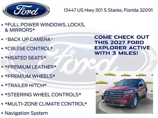 2027 Ford Explorer Active