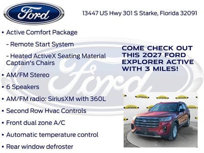 2027 Ford Explorer Active