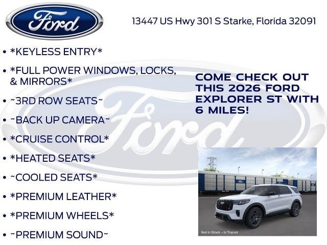 2026 Ford Explorer ST