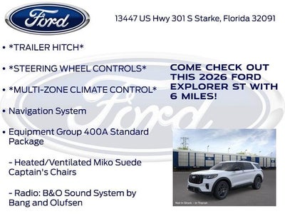 2026 Ford Explorer ST