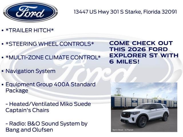 2026 Ford Explorer ST