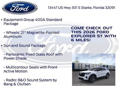 2026 Ford Explorer ST