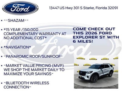 2026 Ford Explorer ST