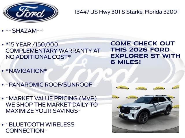 2026 Ford Explorer ST