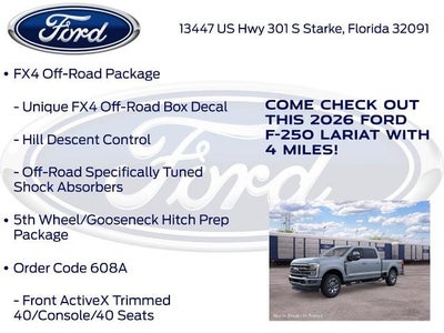 2026 Ford Super Duty F-250® Lariat®