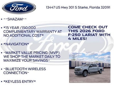 2026 Ford Super Duty F-250® Lariat®