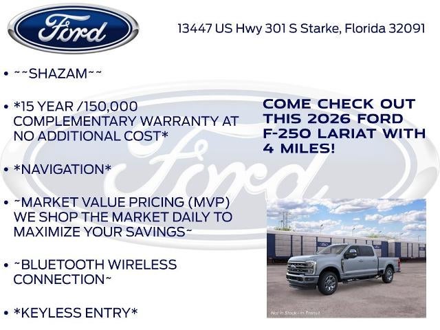 2026 Ford Super Duty F-250® Lariat®