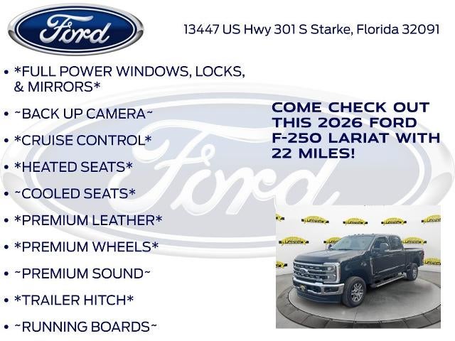 2026 Ford Super Duty F-250® Lariat®