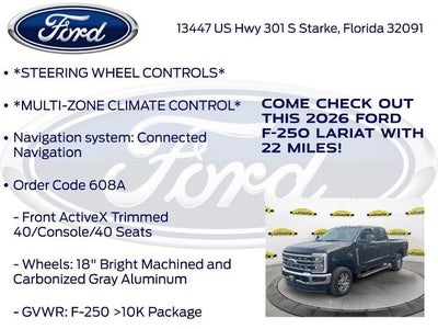 2026 Ford Super Duty F-250® Lariat®