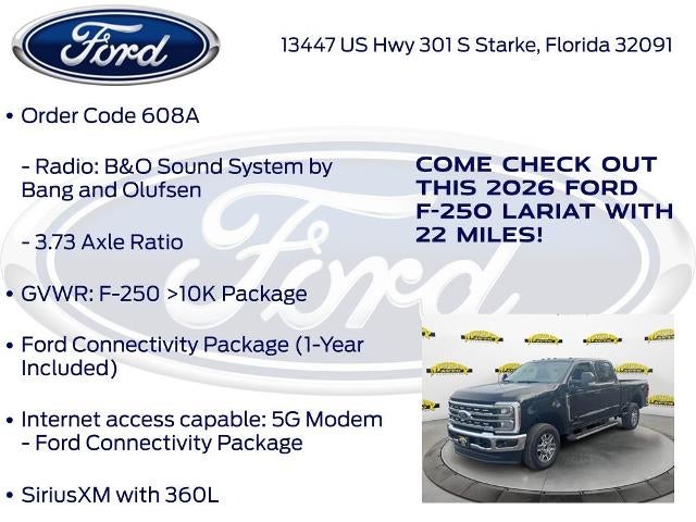 2026 Ford Super Duty F-250® Lariat®