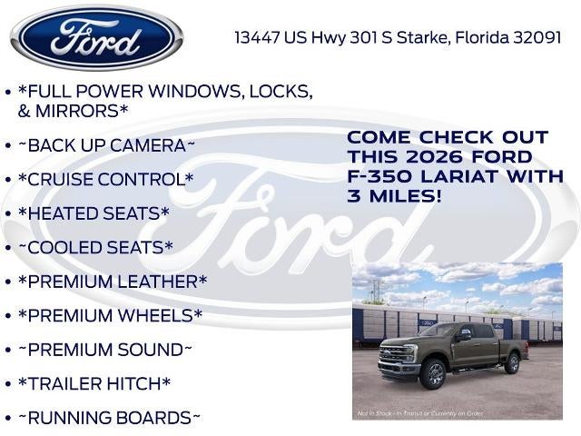 2026 Ford Super Duty F-350® Lariat®