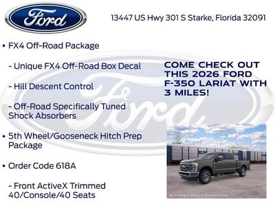 2026 Ford Super Duty F-350® Lariat®